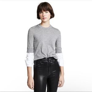 Veronica Beard Mixed Media Sweater